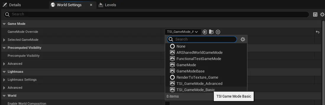Set Basic Game Mode